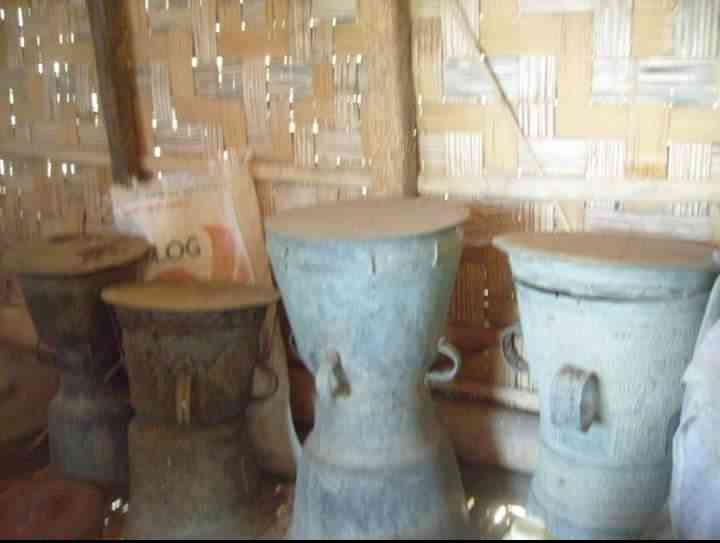Moko kuno yang tersimpan di situs rumah adat Tabi'e Pulau Pura, Alor, NTT. Dok pribadi