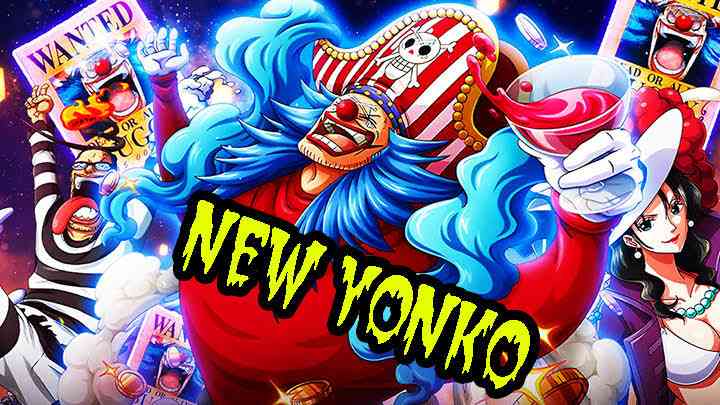 Buggy Menjadi Yonkou Baru di manga One Piece 1053 (Sumber: Youtube @FK Anime)