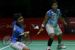 Apriyani Rahayu/Siti Fadia Silva Ramadhanti di Indonesia Open 2022 - Dok. Kristianto Purnomo/Kompas