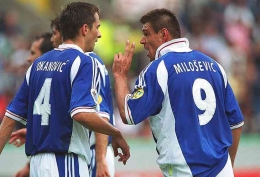 Jokanovic saat memperkuat Yugoslavia di Piala Eropa 2000 di Belanda Belgia. Sumber foto : m.sports.ru