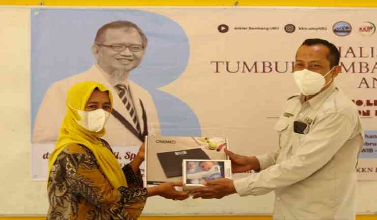 Ceremoni penyerahan bantuan peralatan.dokpri