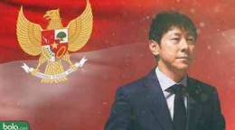 Pelatih Timnas Sepakbola Indonesia Shin Tae Yong | Dokumen gambar via Bola.com