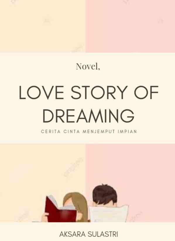 Ilustrasi Cover Novel Love Story Of Dreaming