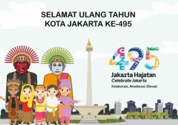 Ucapan HUT Jakarta Ke-495 | Sumber Sinergi Jatim