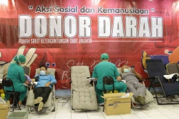 Donor Darah RSKO Jakarta I Sumber Foto : dokpri