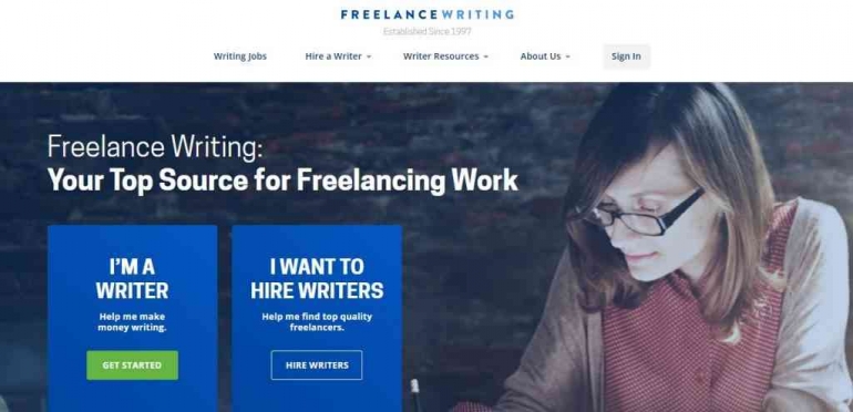 Freelance writing (Sumber dewaweb)