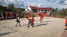 Tim futsal putra Semester IIB vs Semester IVA (Dokpri)