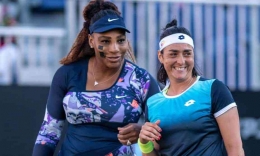 Pasangan ganda AS/Tunisia Serena Williams/Ons Jabeurs