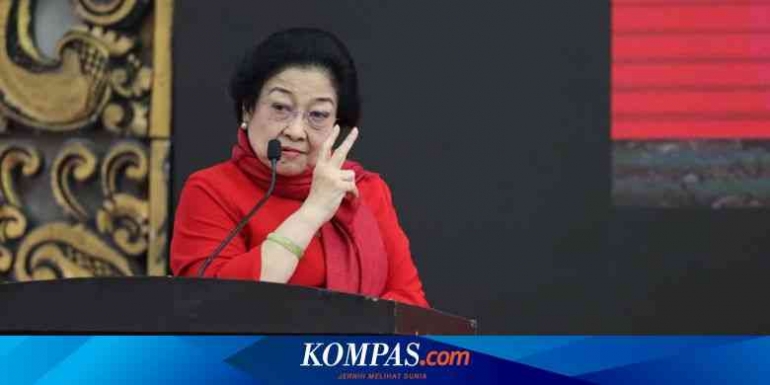 Ketum PDI Perjuangan Megawati Soekarnoputri, Kompascom