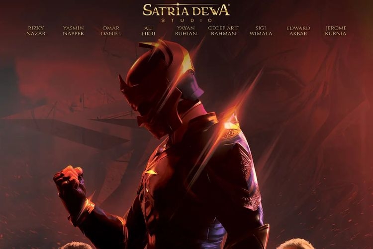 Poster film Satria Dewa: Gatotkaca(DOK. Satria Dewa Studio via kompas.com)