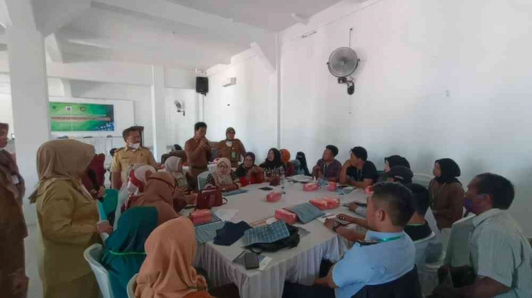 Pembina Kepribadian Rutan Pasangkayu Mengikuti Sosialisasi Pengembangan Literasi berbasis Inklusi Sosial. Foto: Rutan Pasangkayu/dok (21/06)