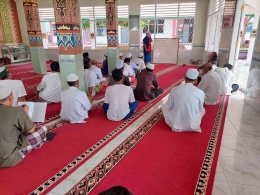dokpri. Warga Binaan belajar baca-tulis Al-Quran