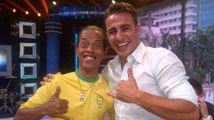 Ronaldikin pria yang sangat mirip dengan Ronaldinho. Sumber foto : Tribunnews.com