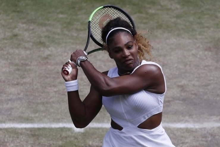 Petenis Serena Williams. (AFP/ALASTAIR GRANT via kompas.com)