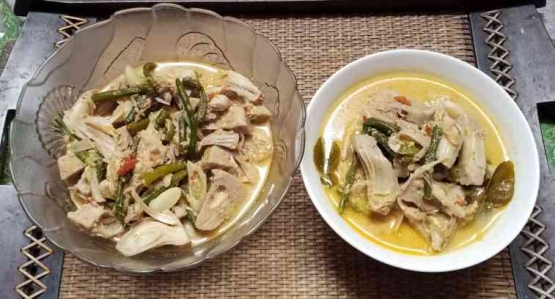 Sajian gulai nangka. Foto yuliyanti