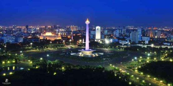 Lanskap Jakarta. Sumber foto: Kompasianer Tonny Syiariel