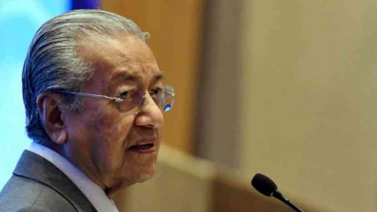 Mahathir Muhammad Foto/File Bernama via CNA