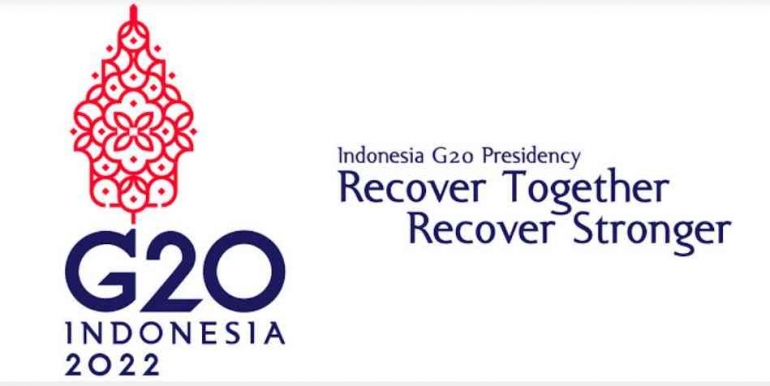 Ilustrasi: Logo resmi G20 Indonesia 2022 (setkab.go.id)