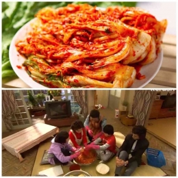 Ilustrasi kimchi. © SURA Korean Cuisine dan youtube 