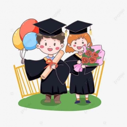 Ilustrasi Wisuda anak (Sumber: https://id.pngtree.com/freepng/cartoon-boy-attending-graduation-ceremony-png-material_5458663.html)