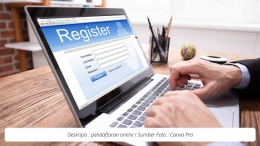 Pendaftaran Online di fasilitas kesehatan dapat terwujud karena hadirnya internet I Sumber Foto : Canva Pro
