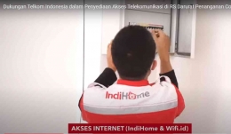 Akses internetcepat dan stabil dari IndiHome I Sumber Foto : Youtube Telkom Indonesia