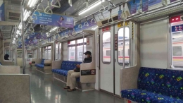 Suasana KRL Commuter Line Dok.Pribadi