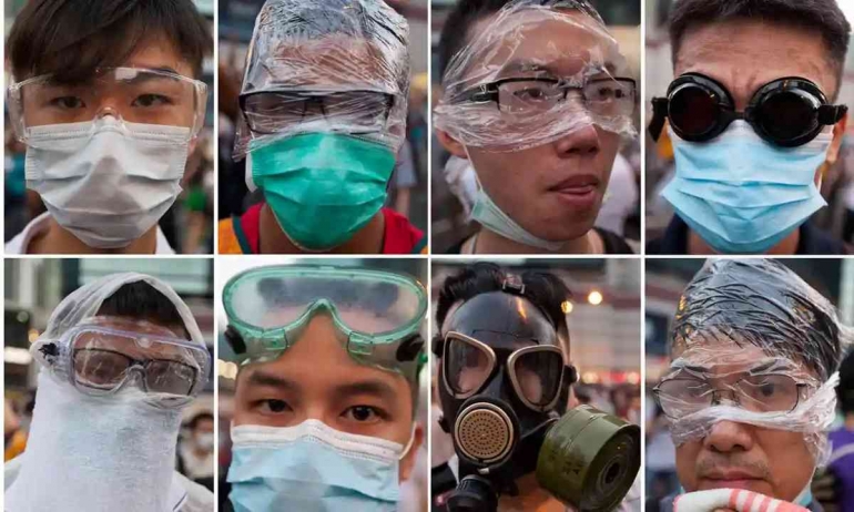Gerakan pro demokras sempat mewarnai perjalanan sejarah Hong Kong. Photo: ALEX HOFFORD/EPA   