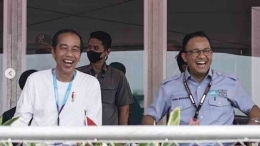 Gambar hanyalah ilustrasi | Presiden RI Jokowi Dan Gubernur DKI Jakarta Anies Baswedan | Dokumen Via Detiknews.com