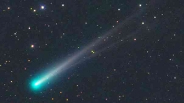 Komet ISON muncul lagi pada tahun 2018. (Foto: Iso.org).