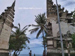 Gerbang menuju pantai indah nan ciamik Kuta Bali/Dokumentasi pribadi