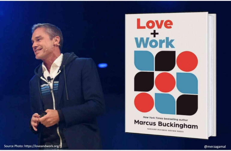Image Buku Love+Work karya Marcus Buckingham pas untuk memahami mengapa kita perlu mencintai pekerjaan kita (Source photo: loveandwork.org)