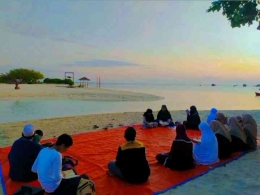 Kegiatan Taddabur Alam Generasi Millenial Quar'ani (GEMAQU) di kepulauan seribu-pulau Pari, Foto: Dokumen pribadi