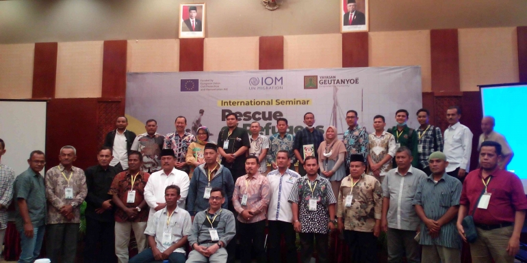 Para peserta Seminar Internasional tentang Pengungsi Luar Negeri (Doc Istimewa-Rachmad Yuliadi Nasir)