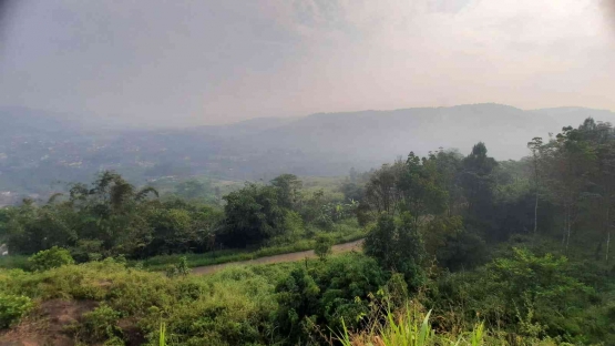 Pemandangan yang terlihat dari atas bukit (sumber foto: dokumentasi pribadi)