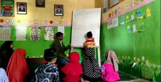 Kegiatan Sosialisasi PHBS di RA Darul Muqommah/dokpri