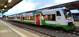 Kereta Regional di Stasiun Kota Arnstadt (Sumber gambar: Dokumen Pribadi)