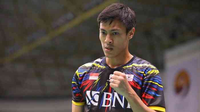 Vito berhasil kalahkan Lee Zii Jia di babak 16 besar Malaysia Open 2022. (Foto: Dok. PBSI)