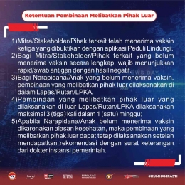 Sumber : Bagian Humas & Protokol Ditjenpas