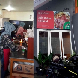 Mie Bakar Celaket Malang. Foto : Parlin Pakpahan.