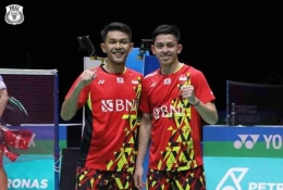 Indonesia nenempatkan dua wakilnya di final Malaysia Open 2022 - dok. PBSI