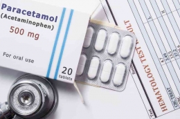 Gambar Parasetamol Tablet ( Via Website gooddoctor.com )