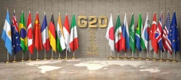 Ilustrasi gambar Bendera Negara G20 | Dokumen Foto Via Tempo.co