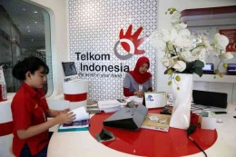 Kebahagiaan dari Karyawati Telkom Indonesia. Sumber; CNBC