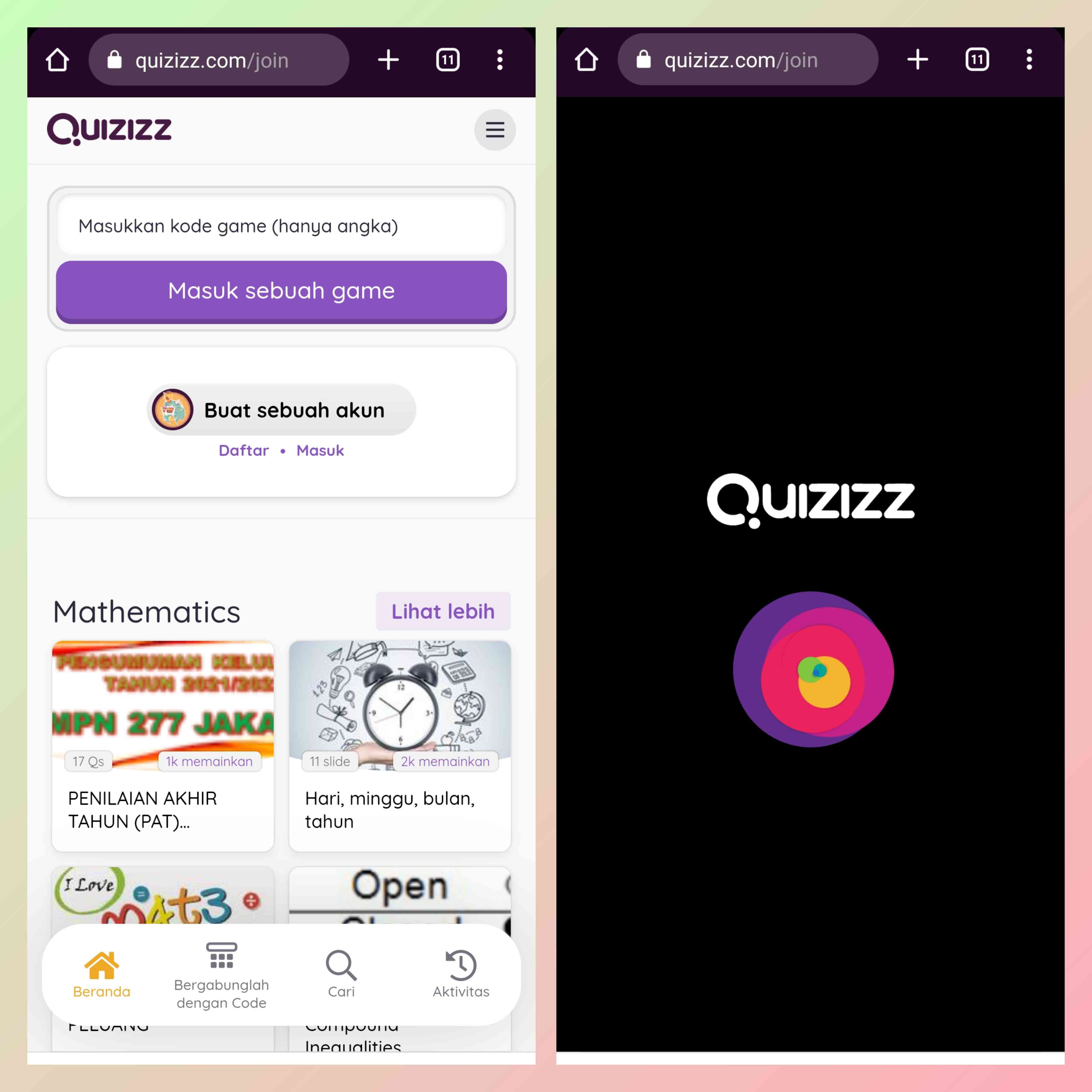 Asyiknya Belajar Bersama Dengan Aplikasi Online Quizizz Halaman 1 ...