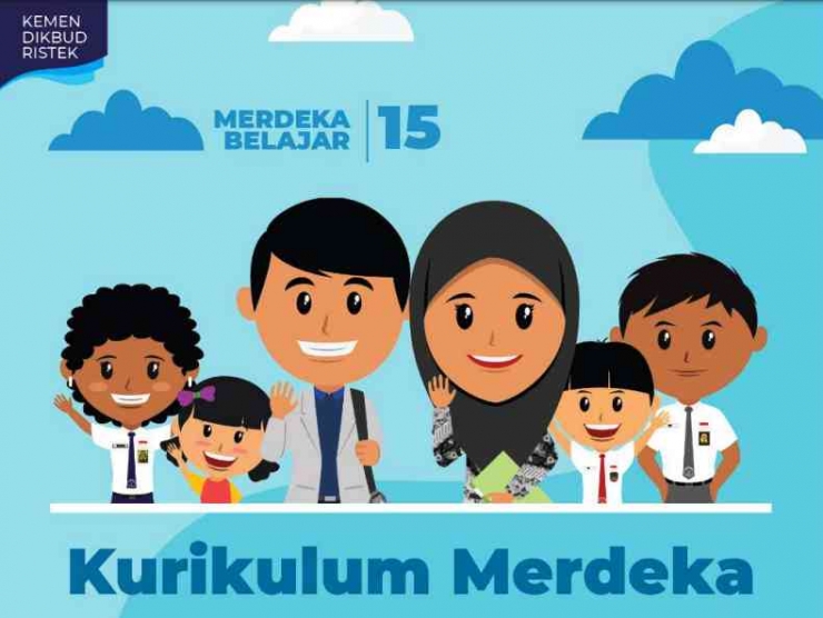 Ilustrasi Merdeka Belajar. Sumber: screenshot/merdekabelajar.kemdikbud.go.id