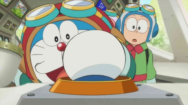 Doraemon dan Nobita (YouTube.com/DoraemonTheMovie)
