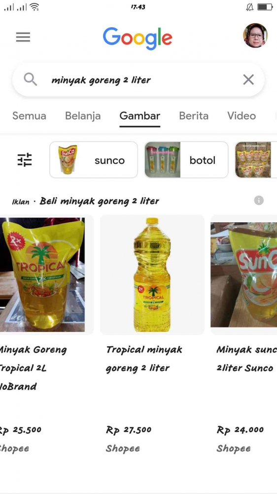  Dokpri Harga di atas paling 1 liter_2