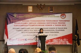 Pentingnya Profesi Penerjemah Tersumpah Diulas Kemenkumham DIY dalam FGD (Foto: Humas Kanwil Kemenkumham DIY)