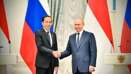 Pertemuan Presiden Jokowi dan Presiden Putin/Kemlu.go.id